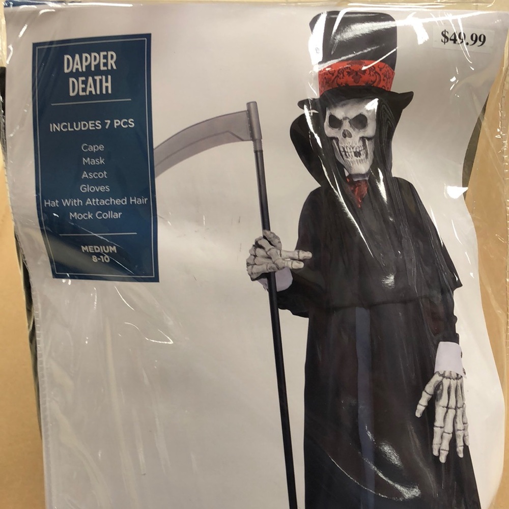 Dapper Death Children’s Costume! New!